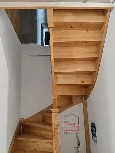 П-образная лестница из сосны, Пятигорье-6