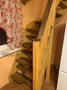 Сосновая лестница "Гусиный шаг", СТ Татьяна