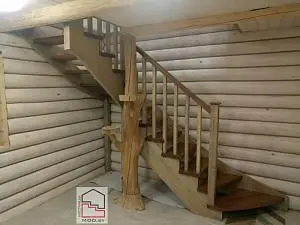 Комбинированная лестница в д. Бытень Ивацевичского района