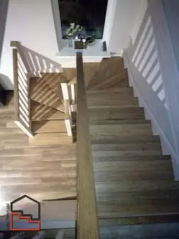 Лестница из сосны в "Скандинавском" стиле. Проект "а.г. Слобода"  Лестница из сосны в "Скандинавском" стиле. Проект "а.г. Слобода"