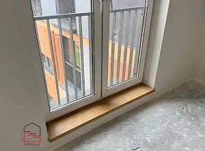 Деревянные подоконники из дуба полного цикла производства