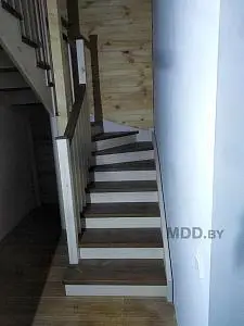 Требования к лестницам на второй этаж бани