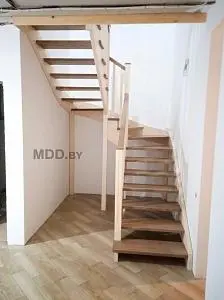 П-образная лестница из сосны, д. Прибрежное