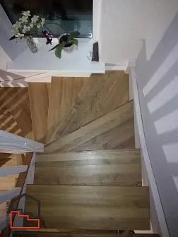 Лестница из сосны в "Скандинавском" стиле. Проект "а.г. Слобода"  Лестница из сосны в "Скандинавском" стиле. Проект "а.г. Слобода"