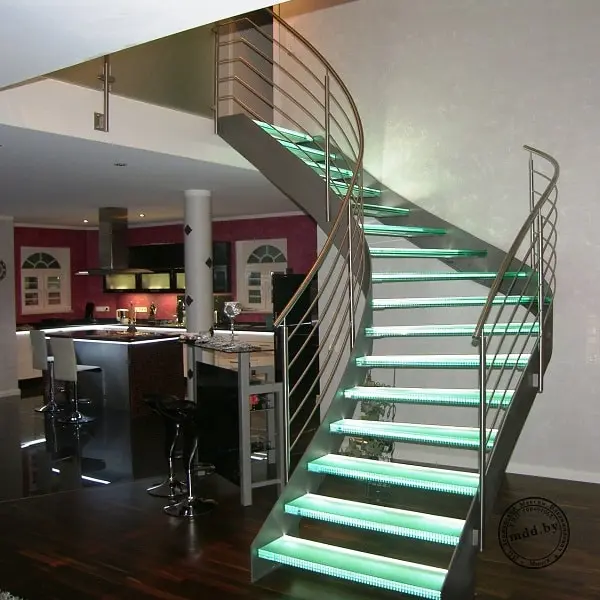 Лестницы на металлокаркасе Лестницы на металлокаркасе